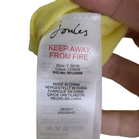 JOULES Sweater Womens US 12 Yellow Vibrant Louisa Cardigan Button Down Knitwear - Picture 9 of 10